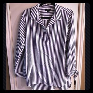 J. Crew Striped Tunic (NWT)